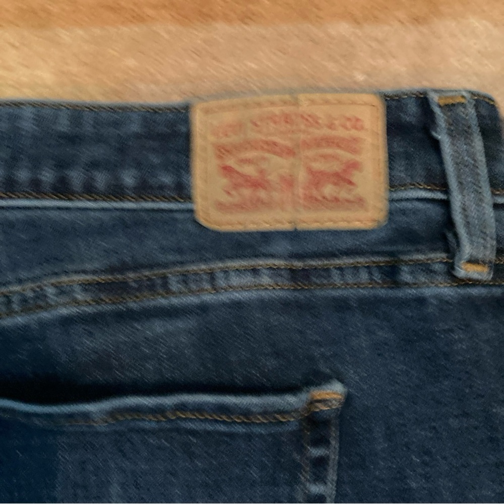 Levis 414 Jeans Womens Size 18W Dark Denim Classic Straight - Picture 4 of 7